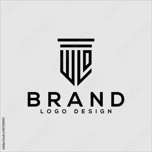 icon
Creative Lawyer legal law firm logo design Initials Letters ( wld ) logo design graphic style