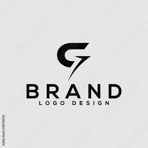 logo for company
financial  design concept creative logo Creative Initials Letters (G)