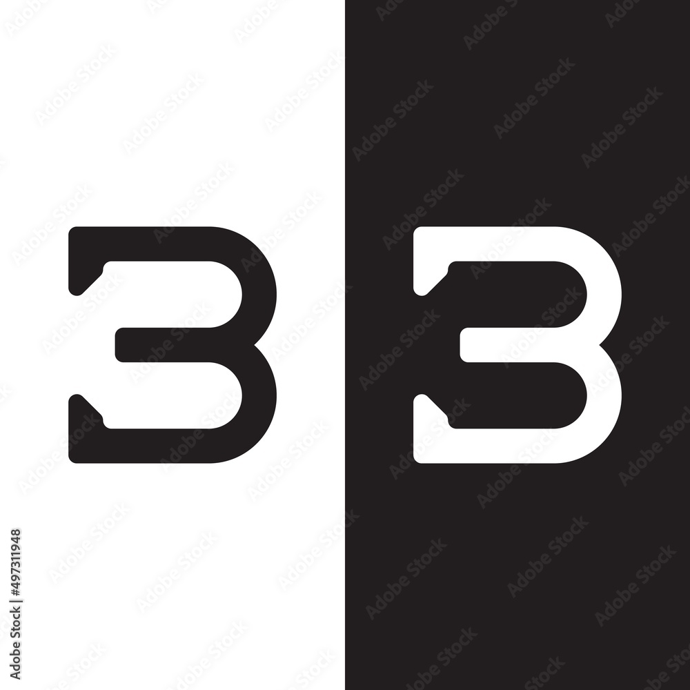 B Letter vector logo illustration B Letter vector logo illustration