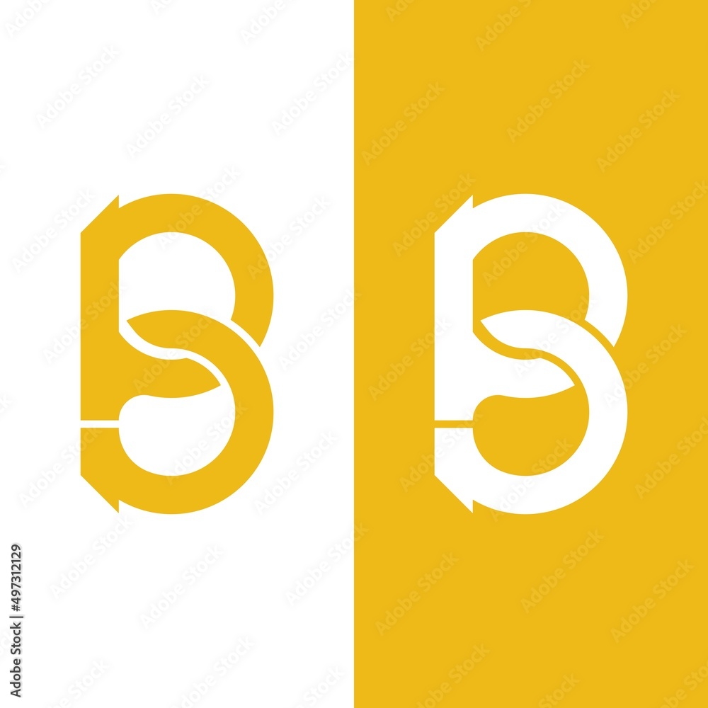 B Letter vector logo illustration B Letter vector logo illustration