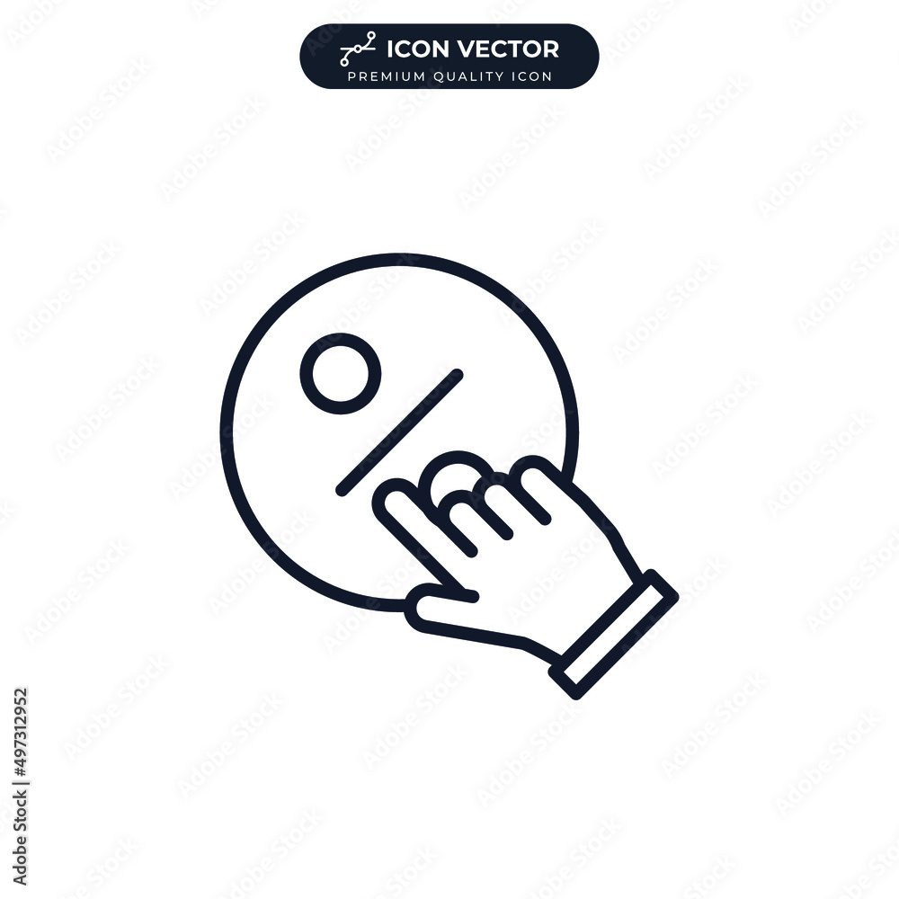 interest rate icon symbol template for graphic and web design collection logo vector illustration interest rate icon symbol template for graphic and web design collection logo vector illustration