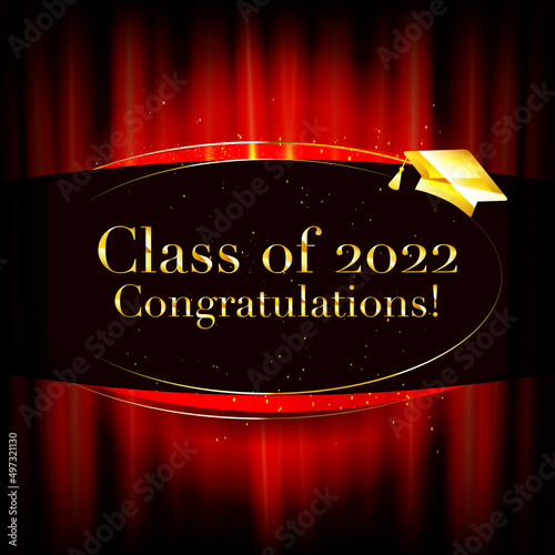 Class of 2022 greeting card.