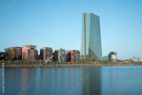 EZB in Frankfurt am Main, Langzeitbelichtung