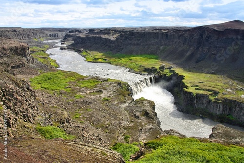 Iceland beautiful landscape - Hafragilsfoss