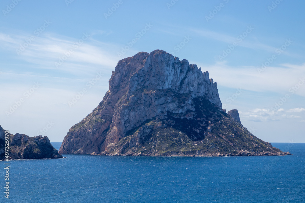 Es Vedra island in Ibiza Spain Es Vedra island in Ibiza Spain