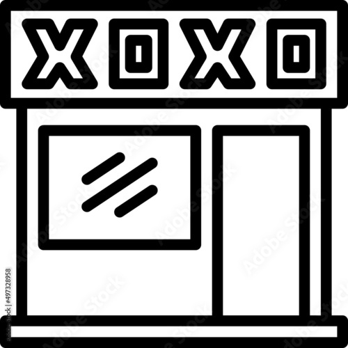 Sex shop icon