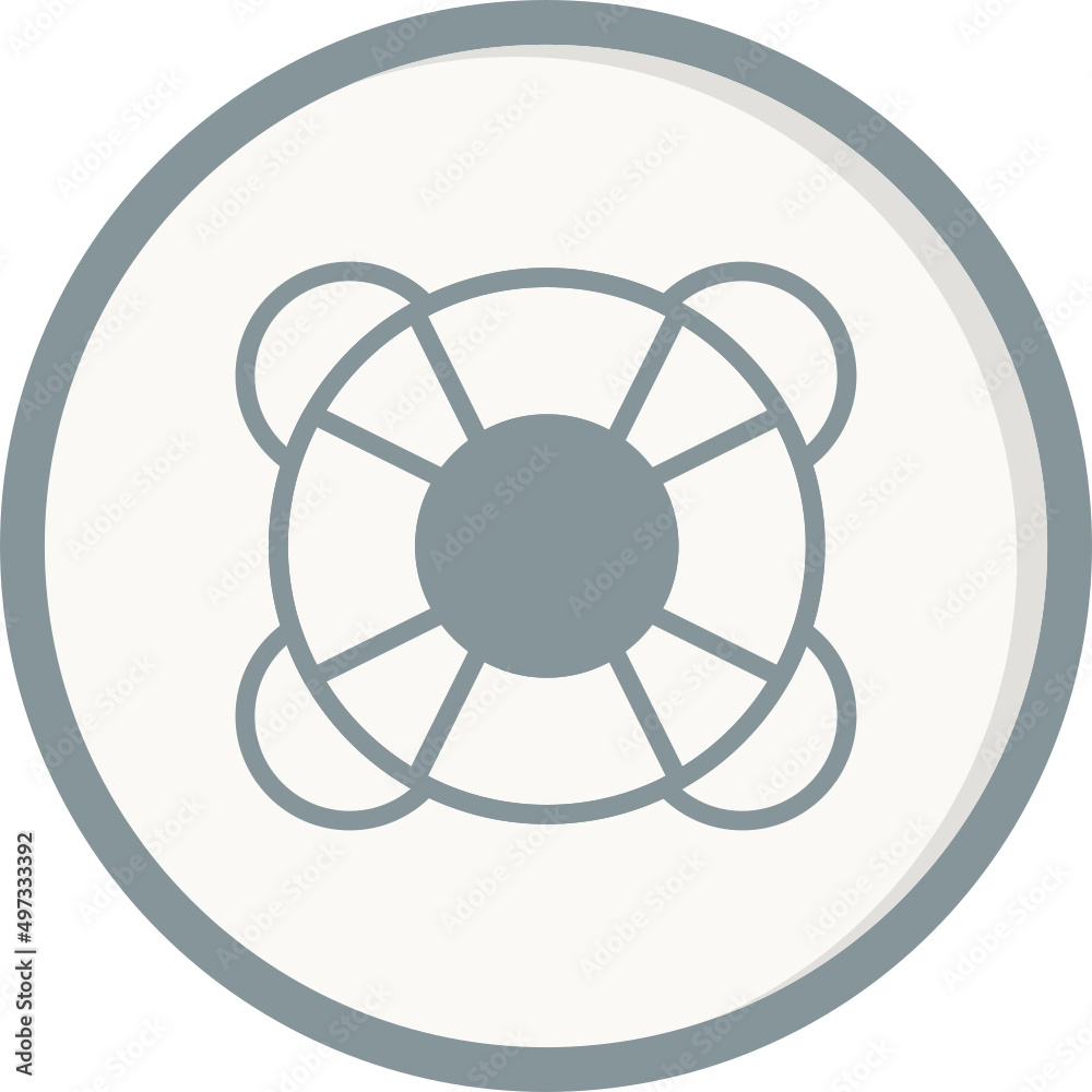 Obraz premium Lifeguard Icon