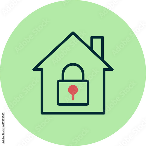 Secure Home Icon
