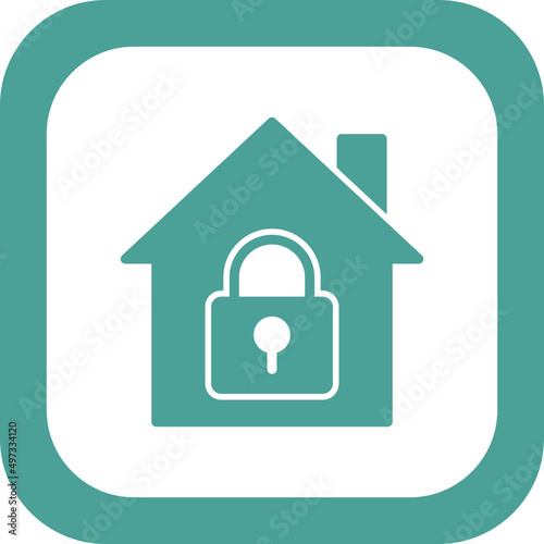 Secure Home Icon