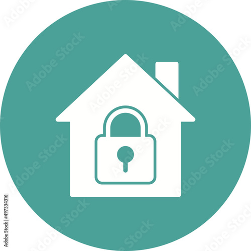 Secure Home Icon