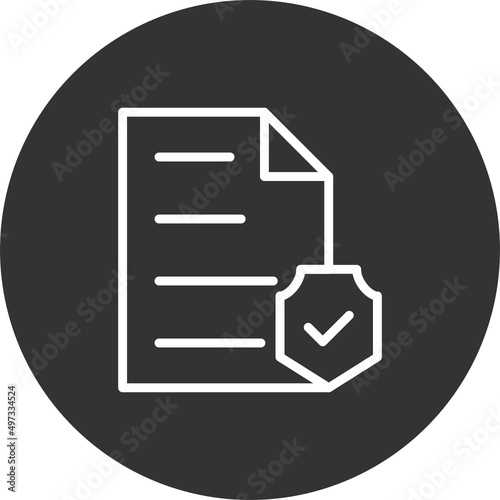 Document Encryption Icon