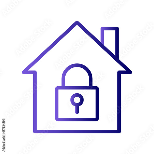 Secure Home Icon