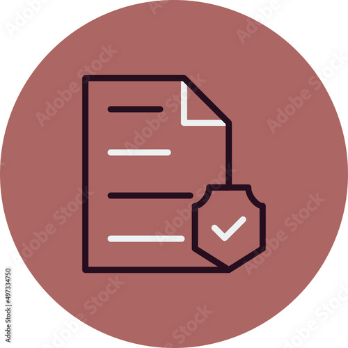 Document Encryption Icon