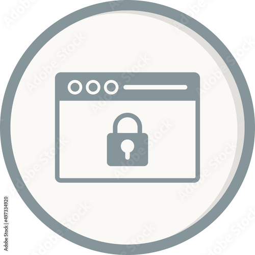 Web Encryption Icon