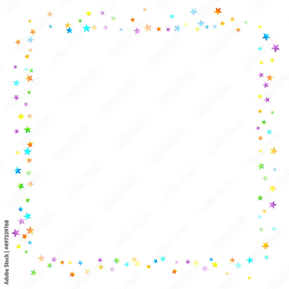Rainbow Festive Confetti. Carnival Star Falling. Rainbow Festive Confetti. Carnival Star Falling.