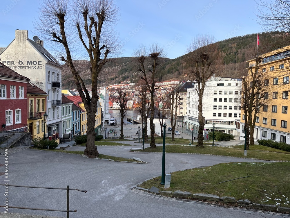 The Lombard Street of Bergen Norway Visit East Muralmenning