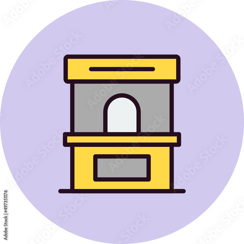 Ticket Box Icon