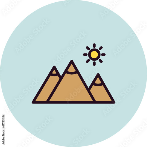 Mountains Icon