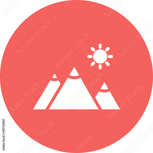 Mountains Icon