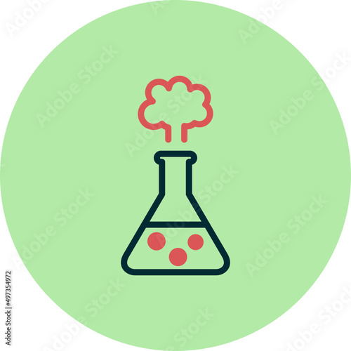 Chemical Reaction Icon