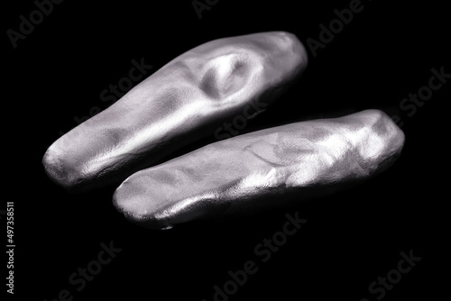 Rhenium is a rare metal, extracted from meteorites, used as a catalyst for petroleum refining and in high-performance metal alloys.