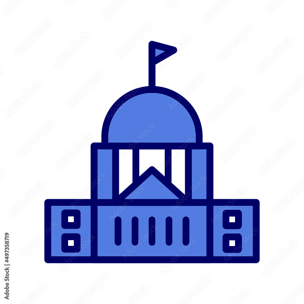 Obraz premium Washington Icon