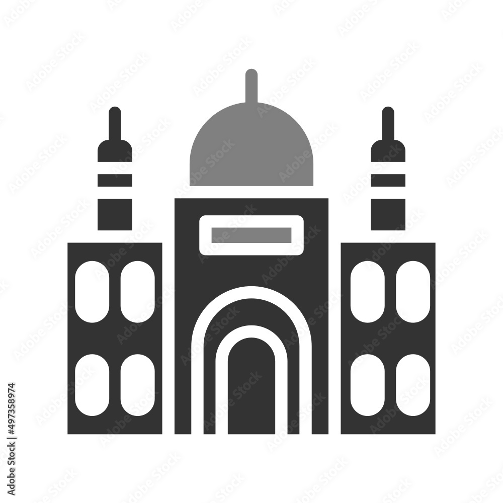 Obraz premium Taj Mahal Icon