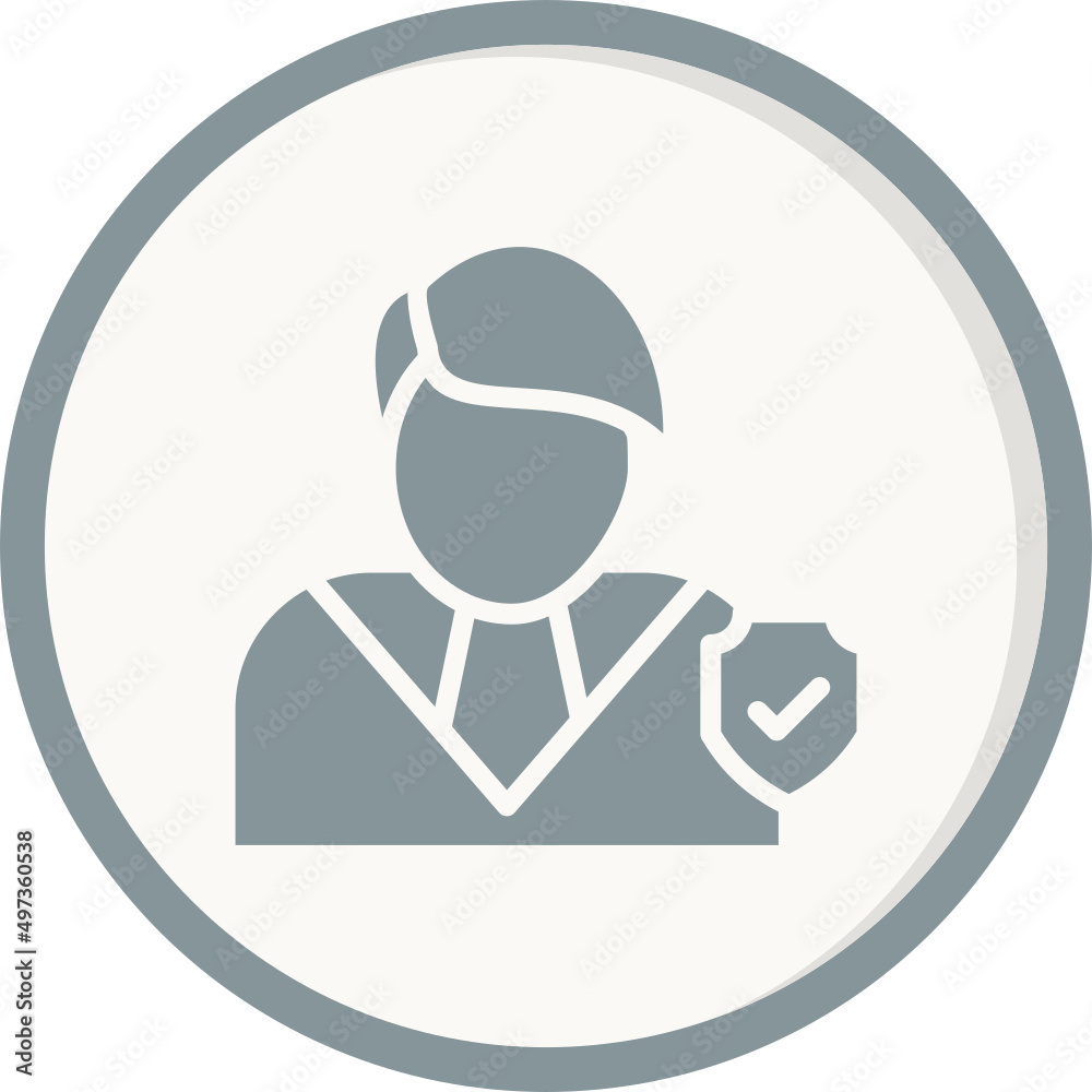 Insurance agent Icon Insurance agent Icon
