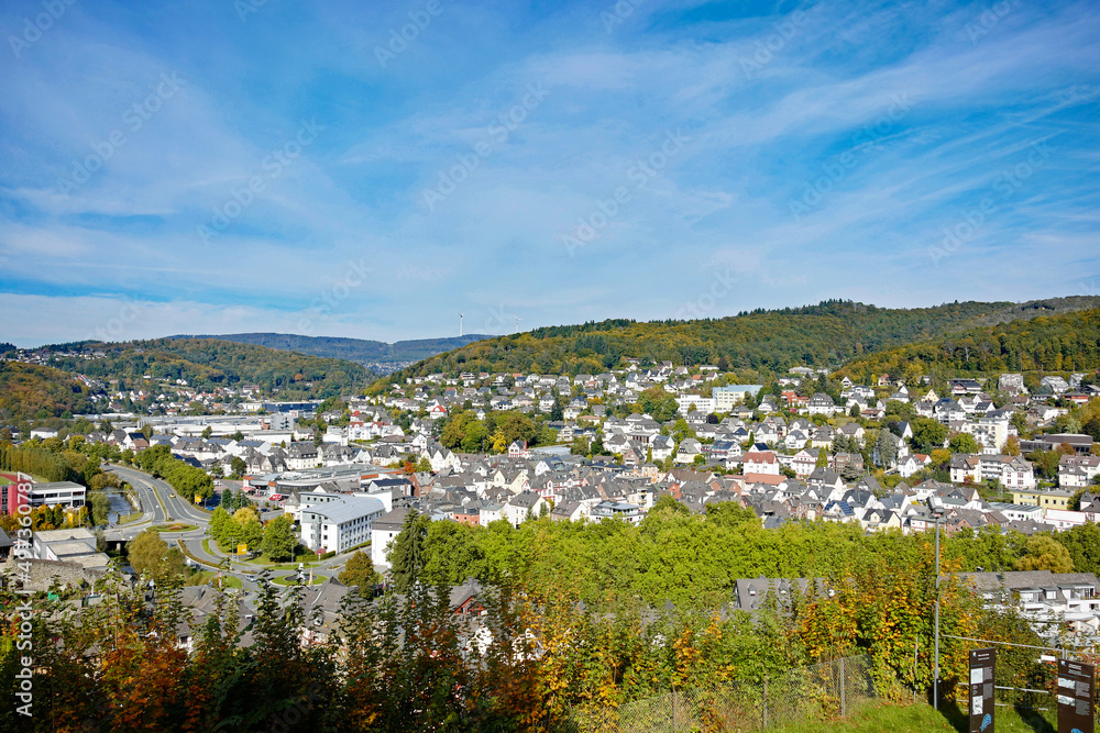 Dillenburg Blick über die Stadt