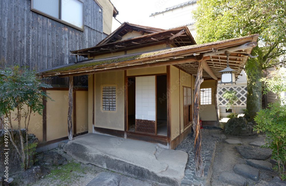 津山城下 城東界隈 城東むかし町家 茶室 岡山県津山市 津山城下 城東界隈 城東むかし町家 茶室 岡山県津山市