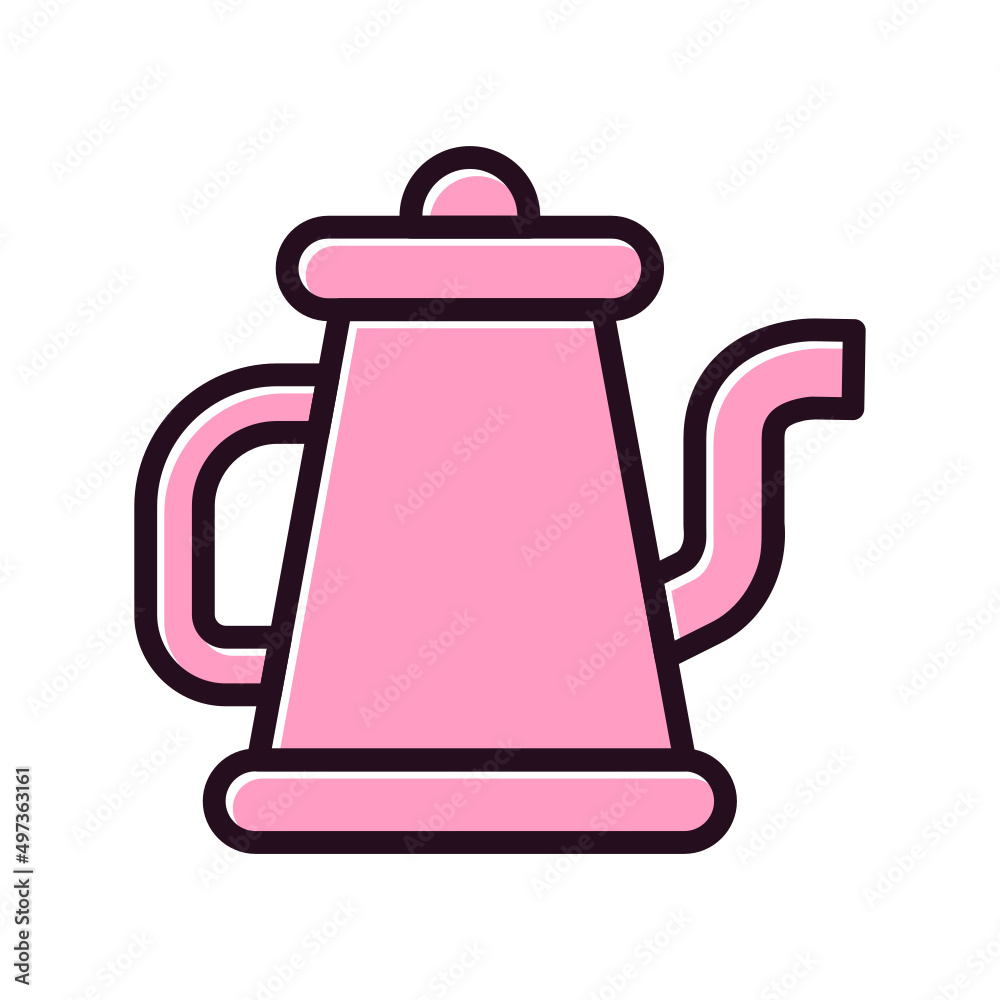 Fototapeta premium Coffee Kettle Icon