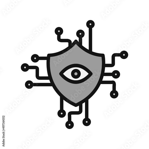 Security Monitoring Icon
