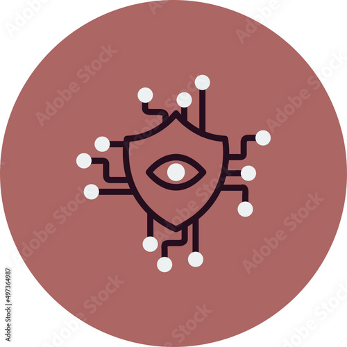 Security Monitoring Icon