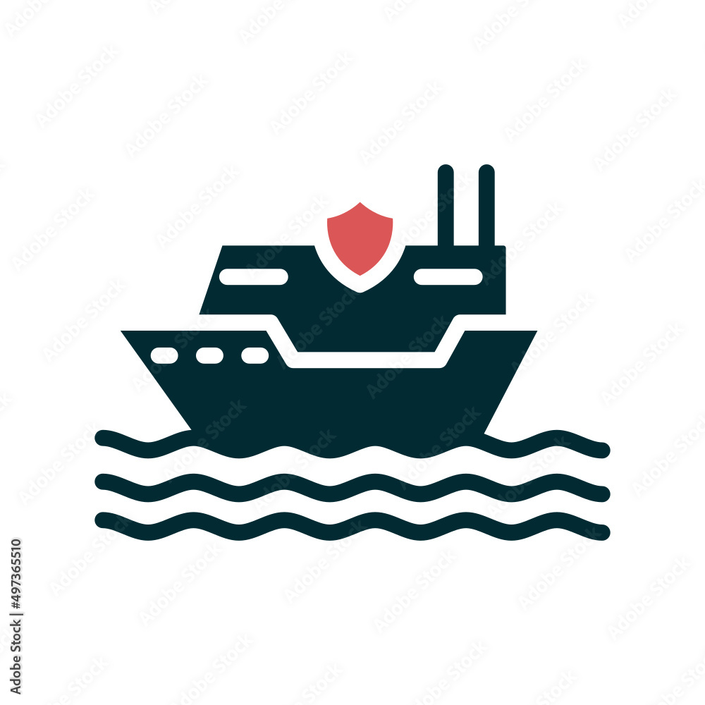 Cruise Ship Icon Cruise Ship Icon