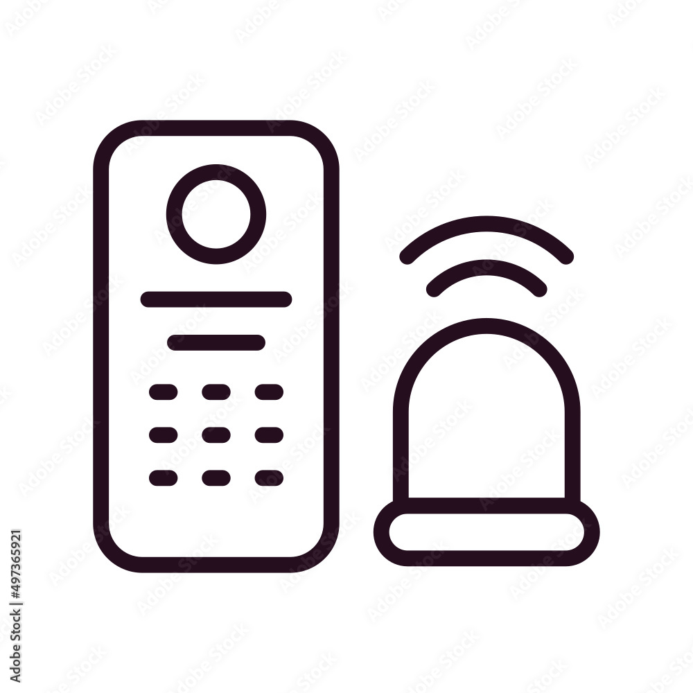 Alarm System Icon Alarm System Icon