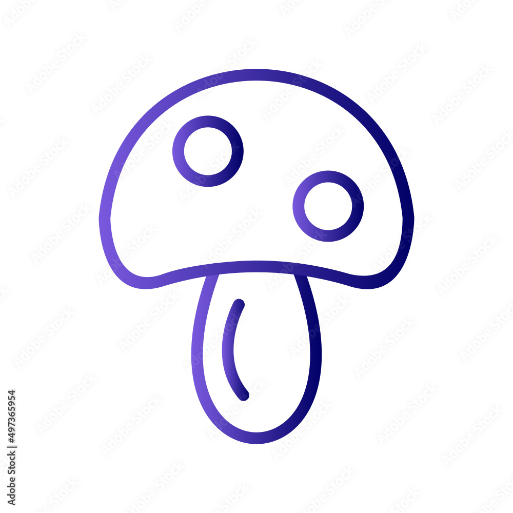 Obraz premium Mushroom Icon