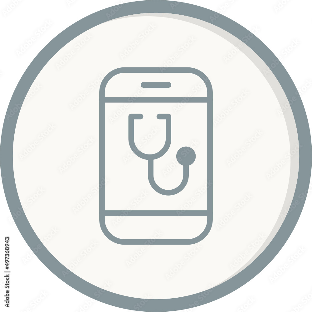 Phonendoscope Icon Phonendoscope Icon