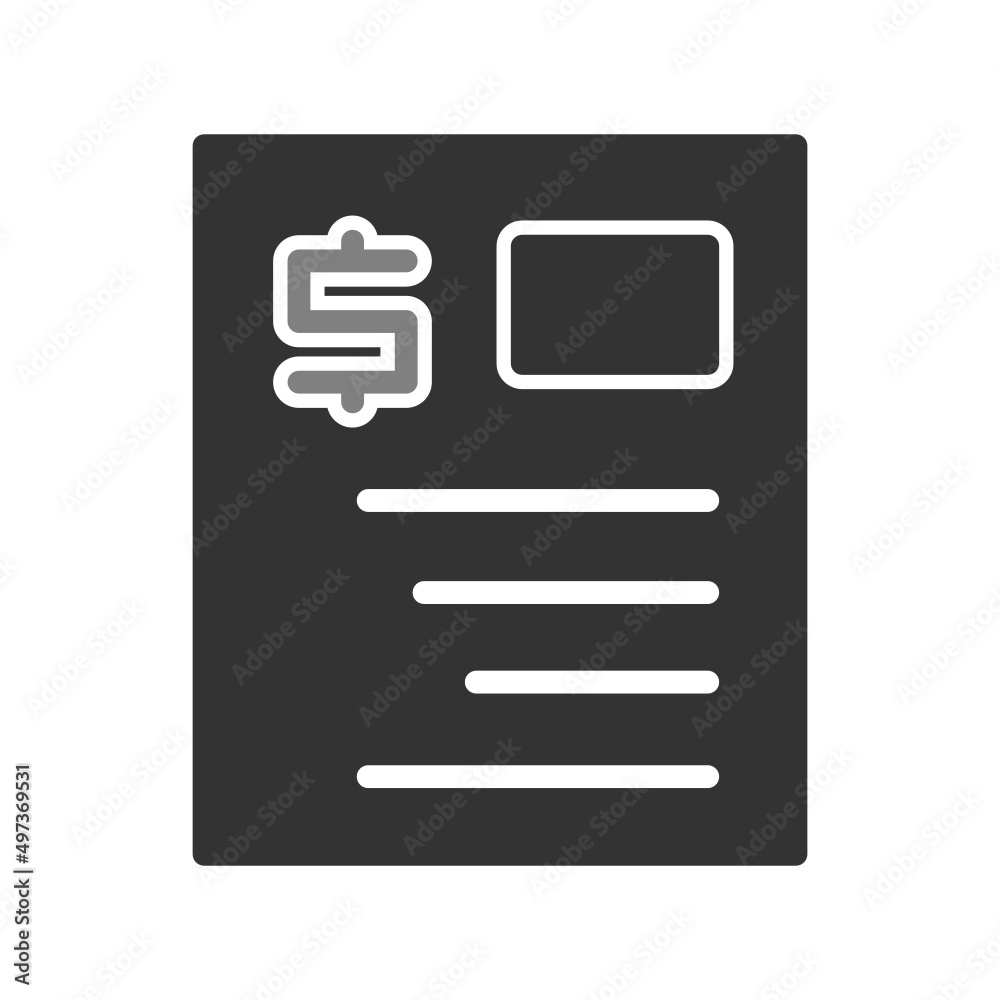Bank Invoice Icon