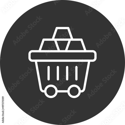 Mining Cart Icon