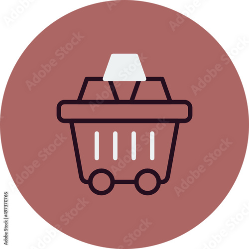 Mining Cart Icon
