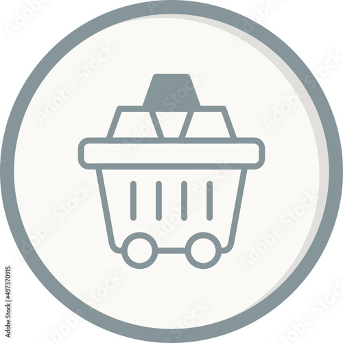 Mining Cart Icon