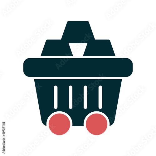 Mining Cart Icon