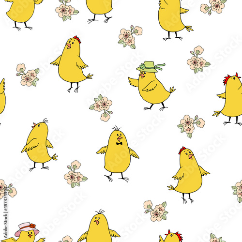 Easter chickens
