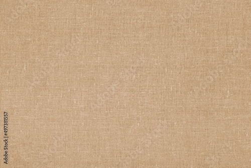 Sackcloth or natural organic burlap background with texture photo