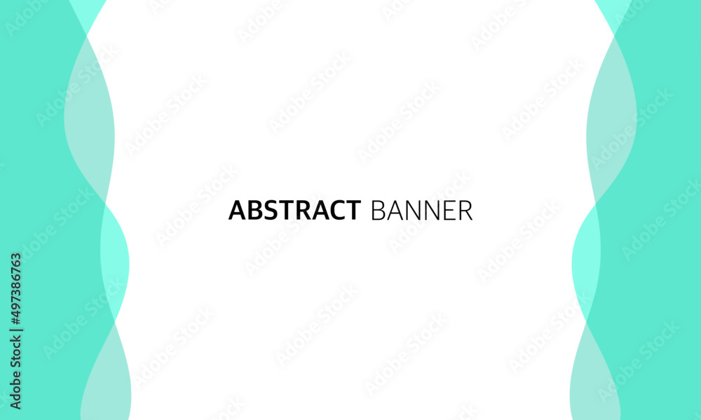 abstract paper style business card template abstract wave banner