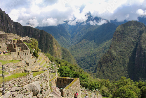 Ruinas Incas Machu Picchu Per  