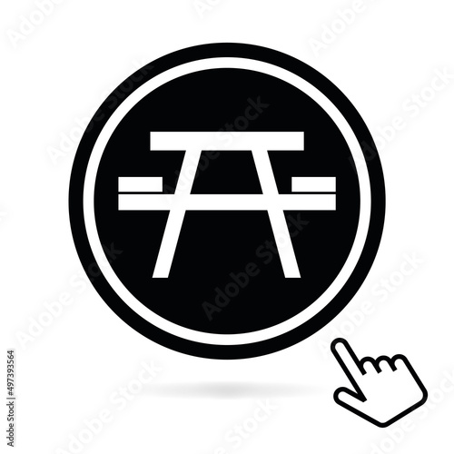 Logo table de pique-nique.