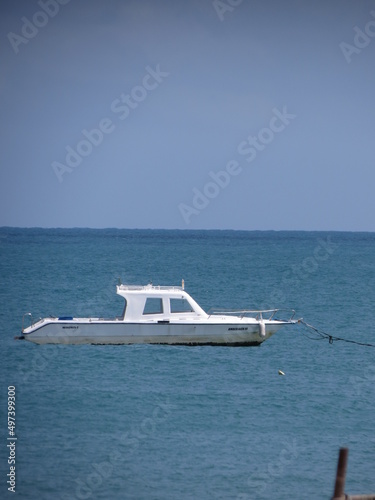 boat on the flecheiras beach © Edson