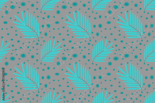 seamless pattern with feathers