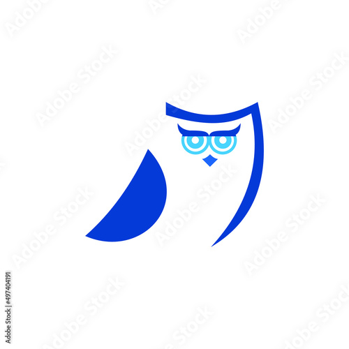 illustration logo bird icon templet